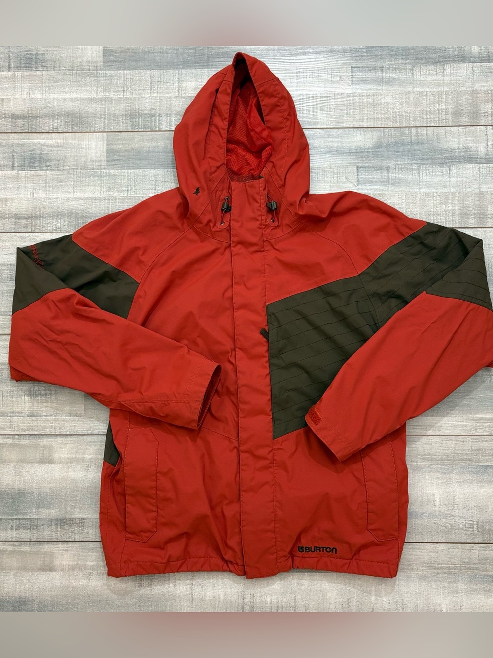 Burton The White Collection Mens Medium Waterproof Ski Snowboard Jacket Dry Ride
